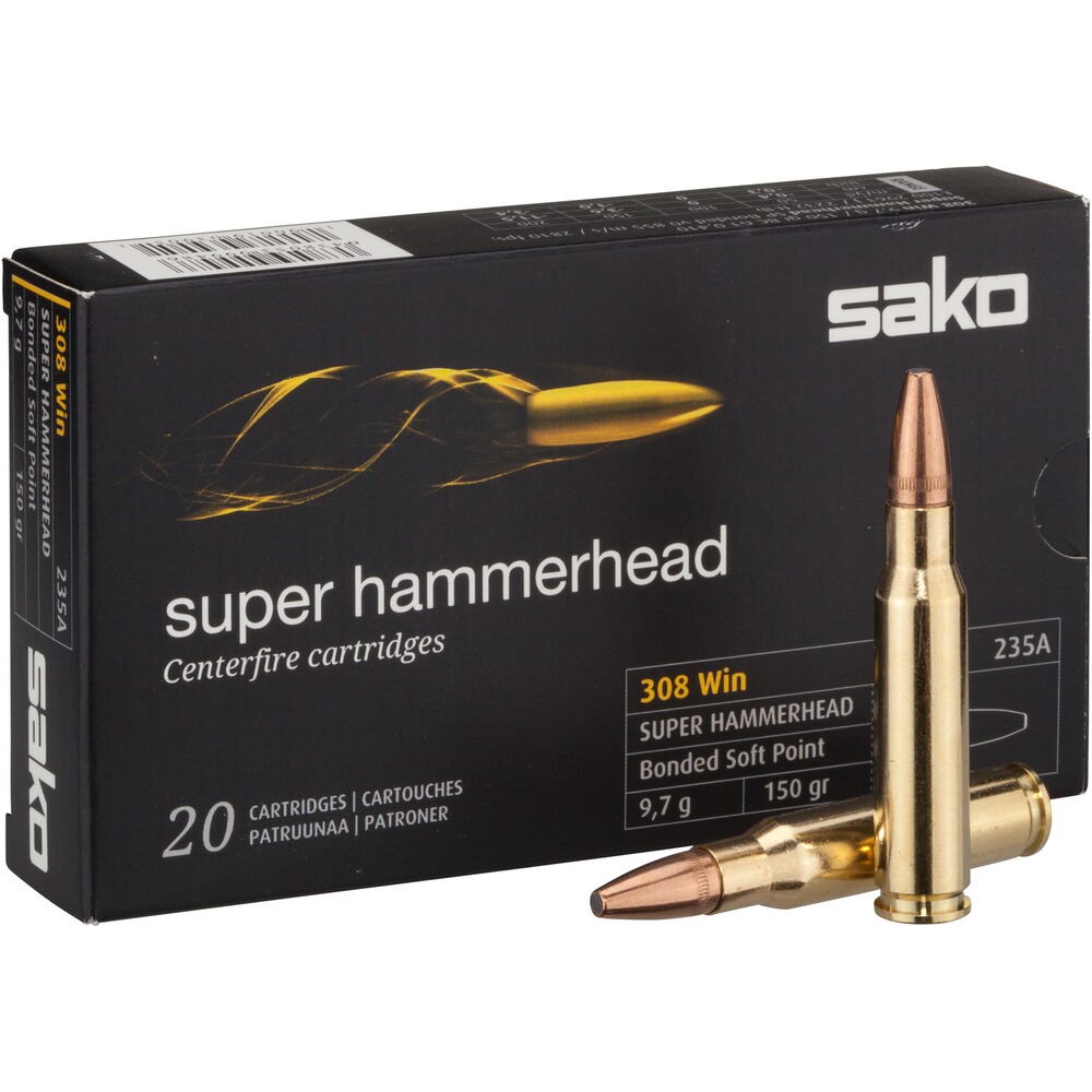 .308 Win. Super-Hammerhead SP 9,7g/150grs.