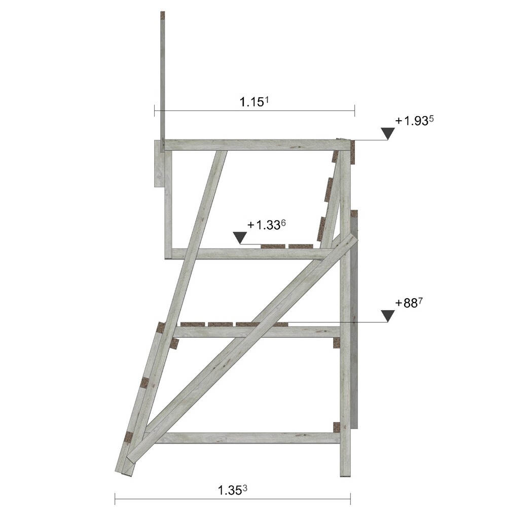Drückjagdbock DBS 194 – inkl. Transport, Bassner