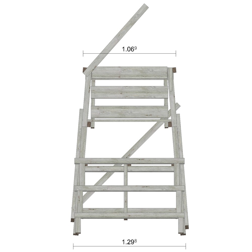 Drückjagdbock DBS 194 – inkl. Transport, Bassner
