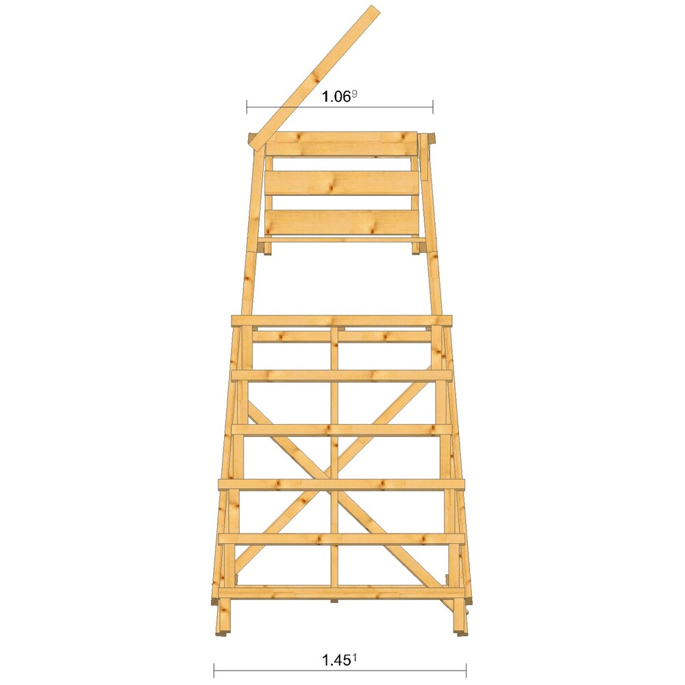 Drückjagdbock DBS 290 – inkl. Transport, Bassner