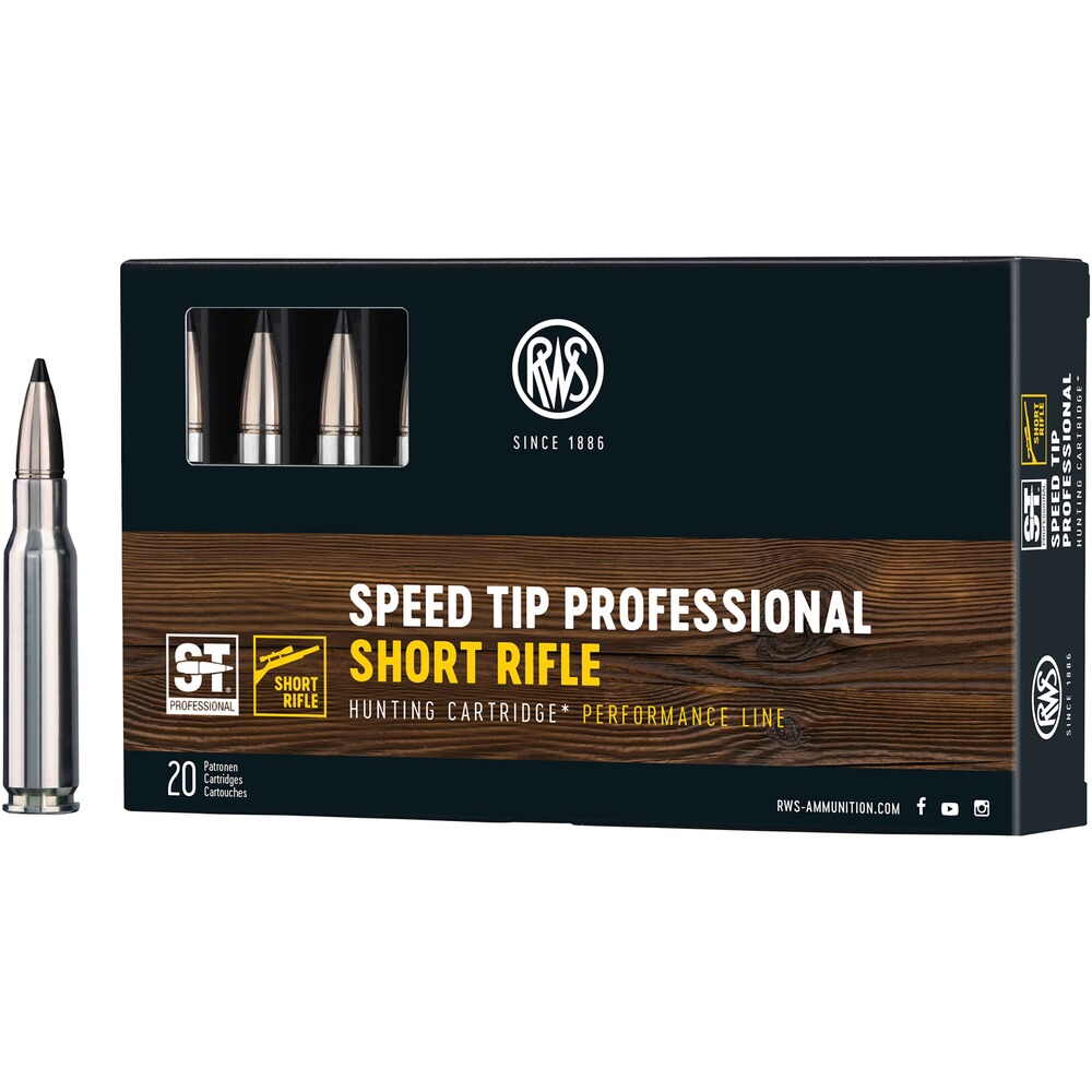 .308 Win. Speed Tip Pro Short Rifle 10,7g/165grs., RWS
