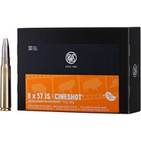 8x57 IS Cineshot 12,1g/187grs. 30 Stück, RWS