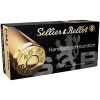 .40 S&W Vollmantel 10,7g/165grs., Sellier & Bellot