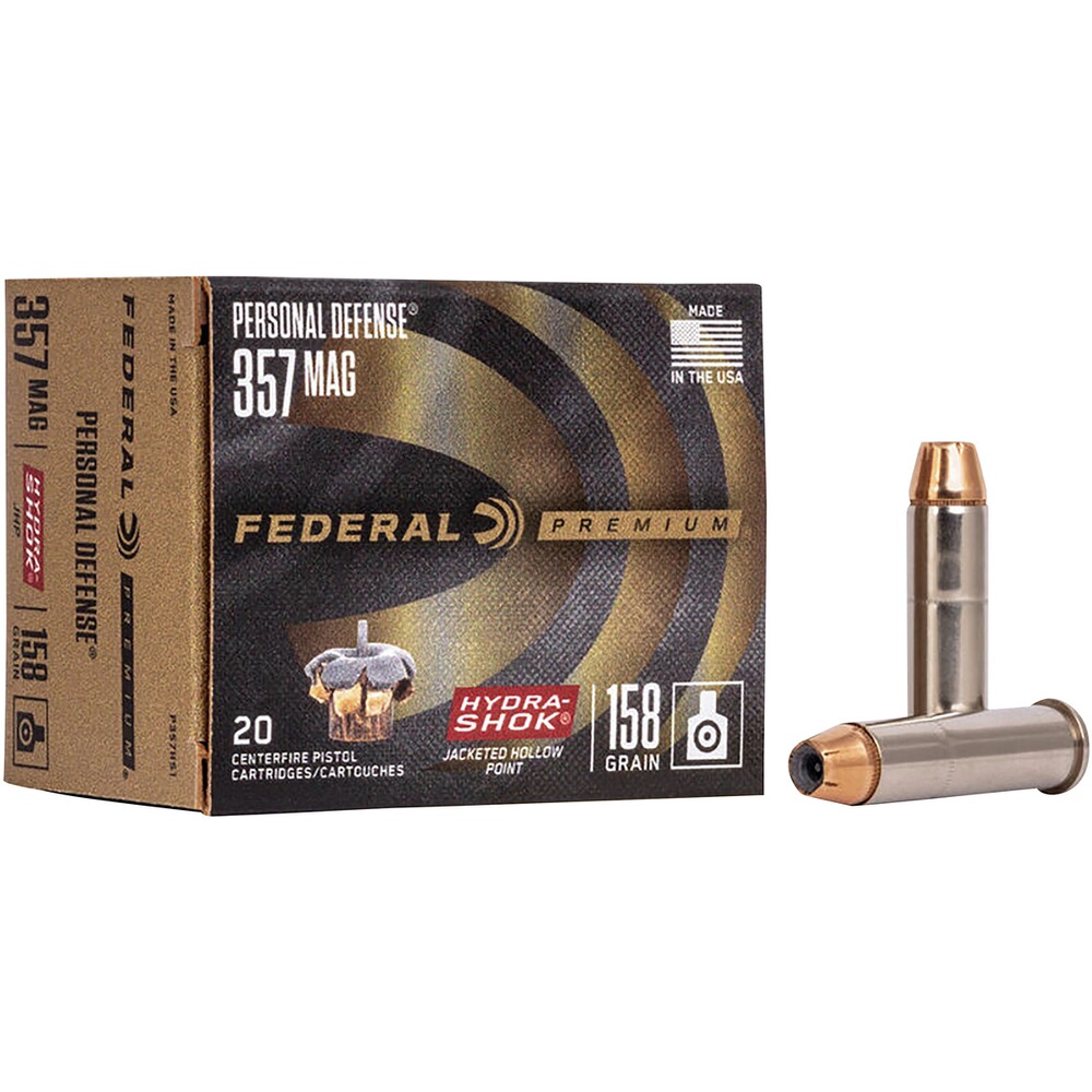 .357 Mag. Hydra Shok Hohlspitze 10,2g/158grs., Federal Ammunition