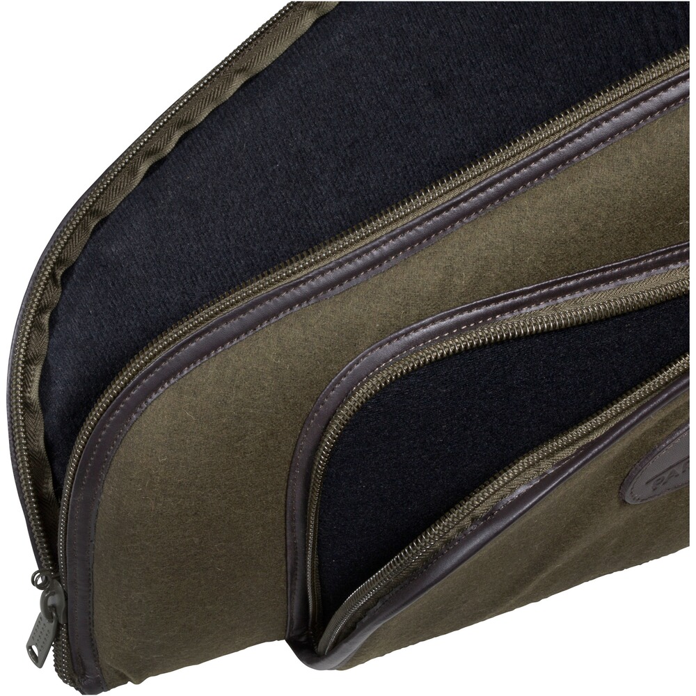 Langwaffenfutteral Luxury Loden/Leder, Parforce