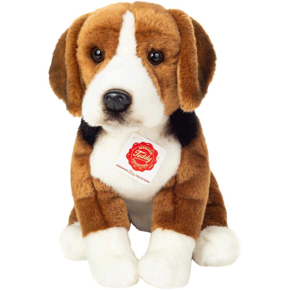 Plüschtier Beagle sitzend, 29 cm, Teddy