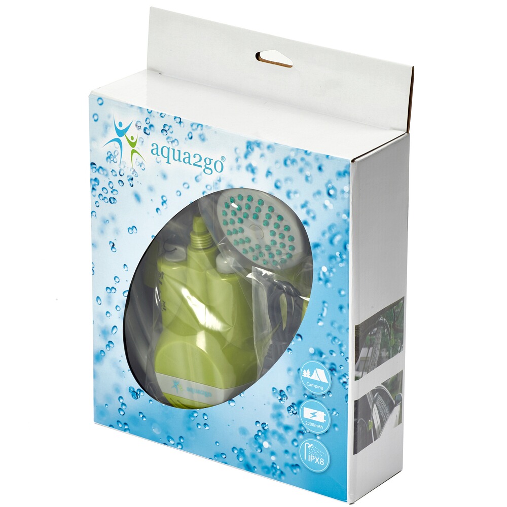 Camping-Dusche aufladbar, Aqua2go