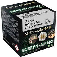 7x64 Screen-Ammo SCR Zink 6,5g/100grs., Sellier & Bellot