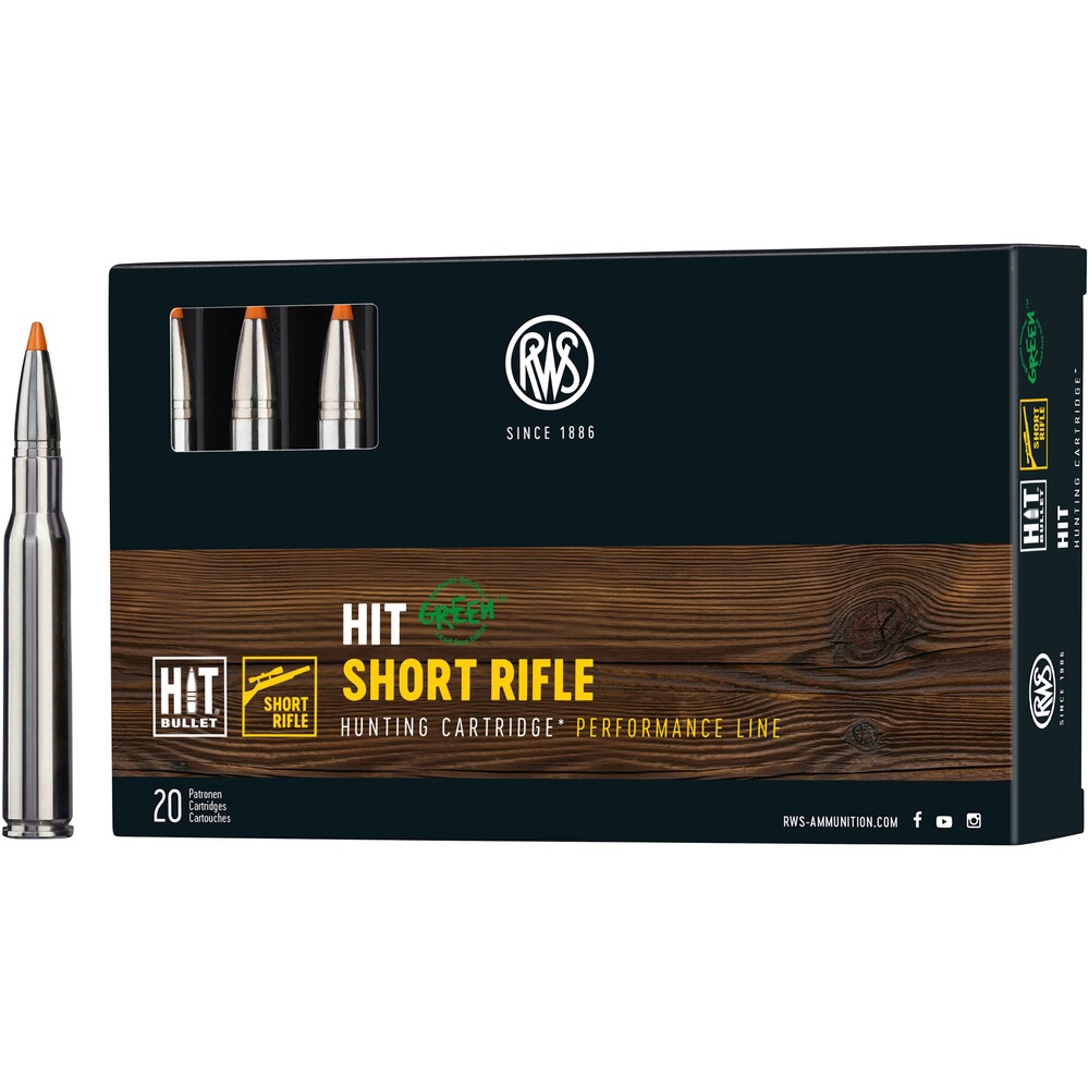 .30-06 Spr. HIT Short Rifle 10,7g/165grs., RWS