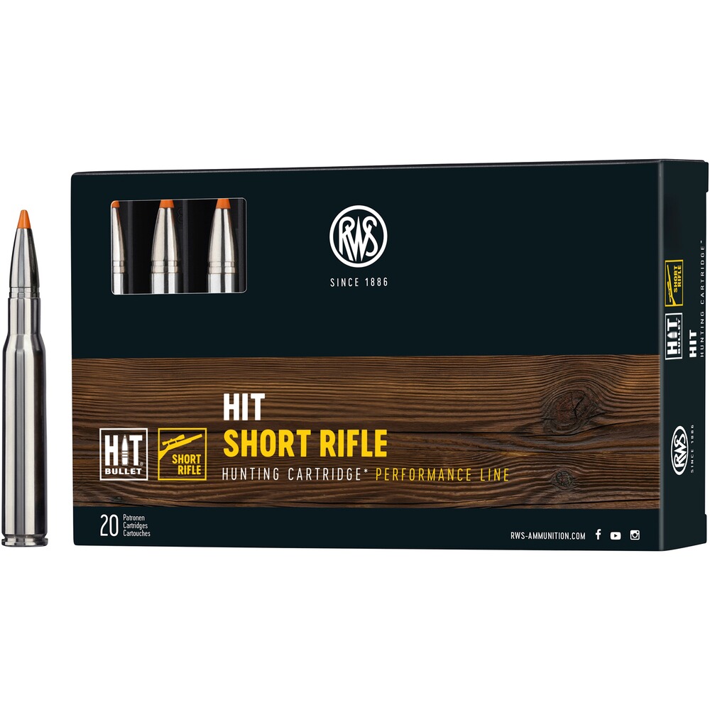 .30-06 Spr. HIT Short Rifle 10,7g/165grs., RWS