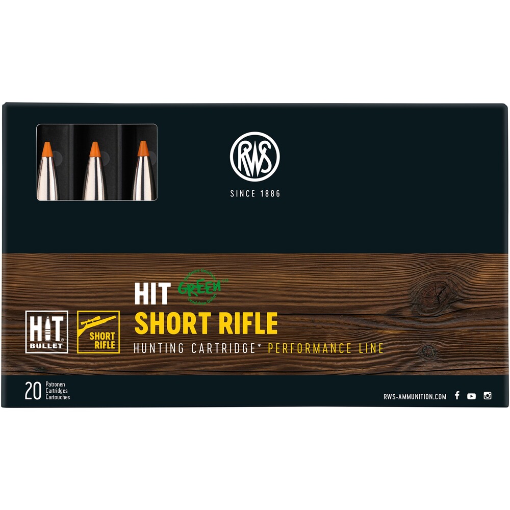 8x57 IS HIT Short Rifle 10,4/g160grs.