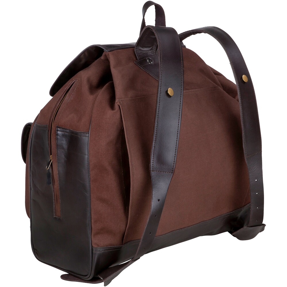 Rucksack Baumwolle/Leder, Parforce