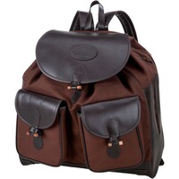 Rucksack Baumwolle/Leder, Parforce