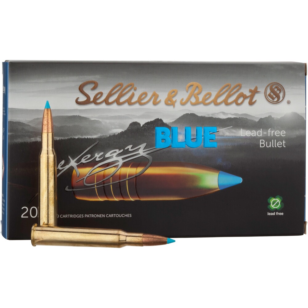 7x65 R tipped eXergy blue 9,7g/150grs.