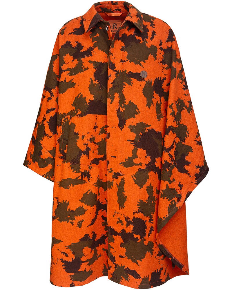 Signal-Camo-Lodenkotze Wetterfleck Prestige