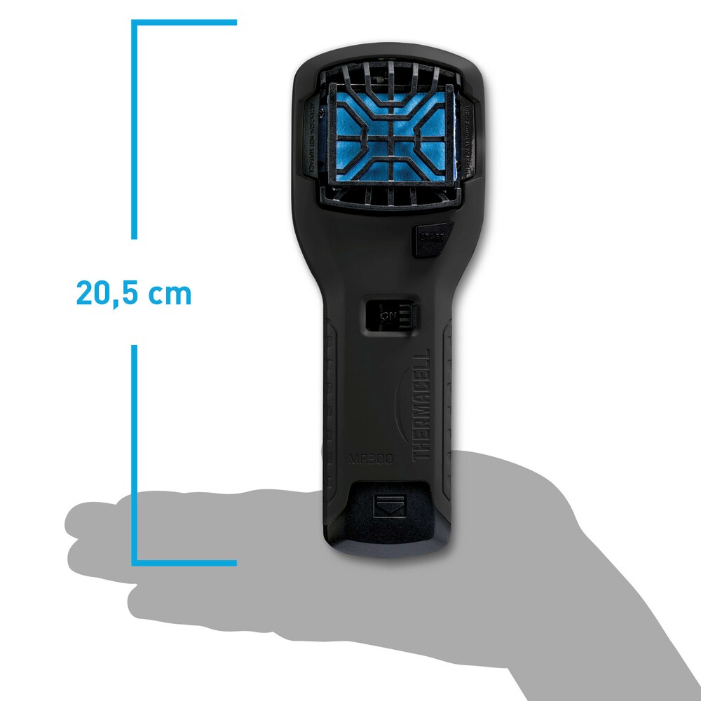 Handgerät MR-300 mit Butangaskartusche & Wirkstoffplättchen, THERMACELL
