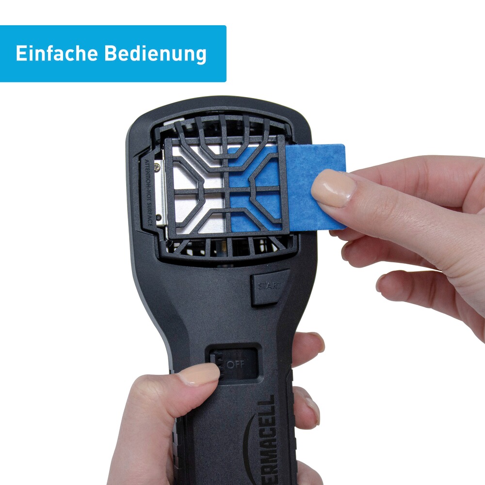 Handgerät MR-300 mit Butangaskartusche & Wirkstoffplättchen, THERMACELL
