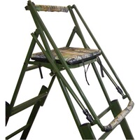 Ansitzstuhl Aluminium mit Verlängerung, Berger & Schröter