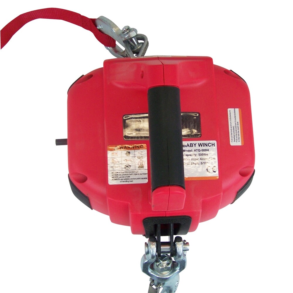 Seilwinde Drill winch für Akkuschrauber, Berger & Schröter