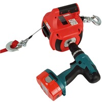 Seilwinde Drill winch für Akkuschrauber, Berger & Schröter