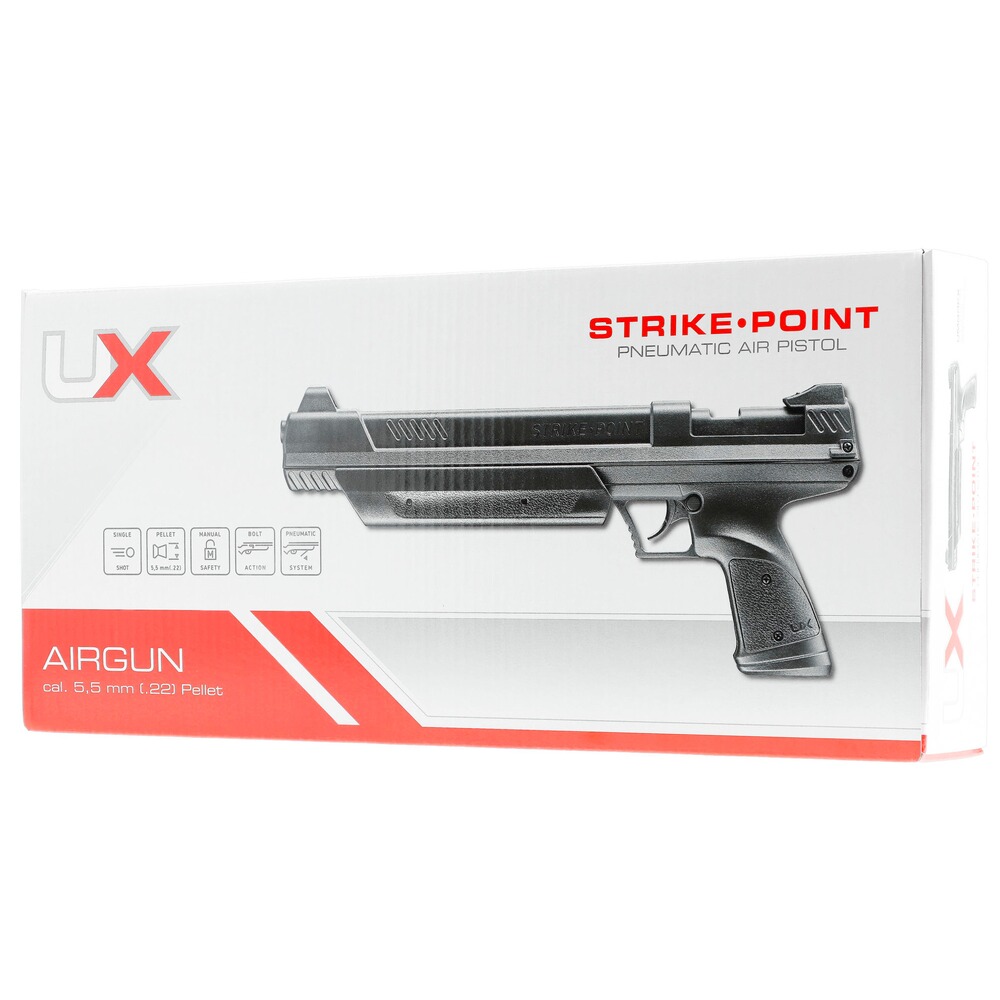 Luftpistole Strike Point, UX