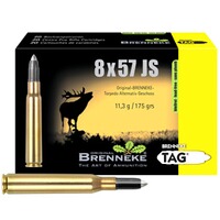 8x57 IS TAG bleifrei 11,3g/175grs., Brenneke