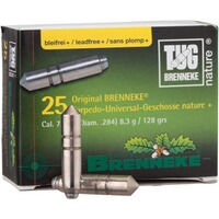 Geschosse .284 8,3g/128grs. TUG nature +, Brenneke