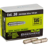 Geschosse .308 9,5g/147grs. TUG nature +, Brenneke