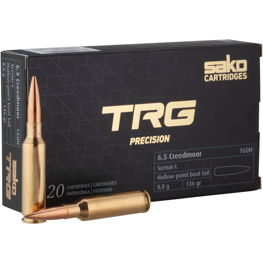 6,5 Creedmoor TRG Precision Match 8,8g/136grs.