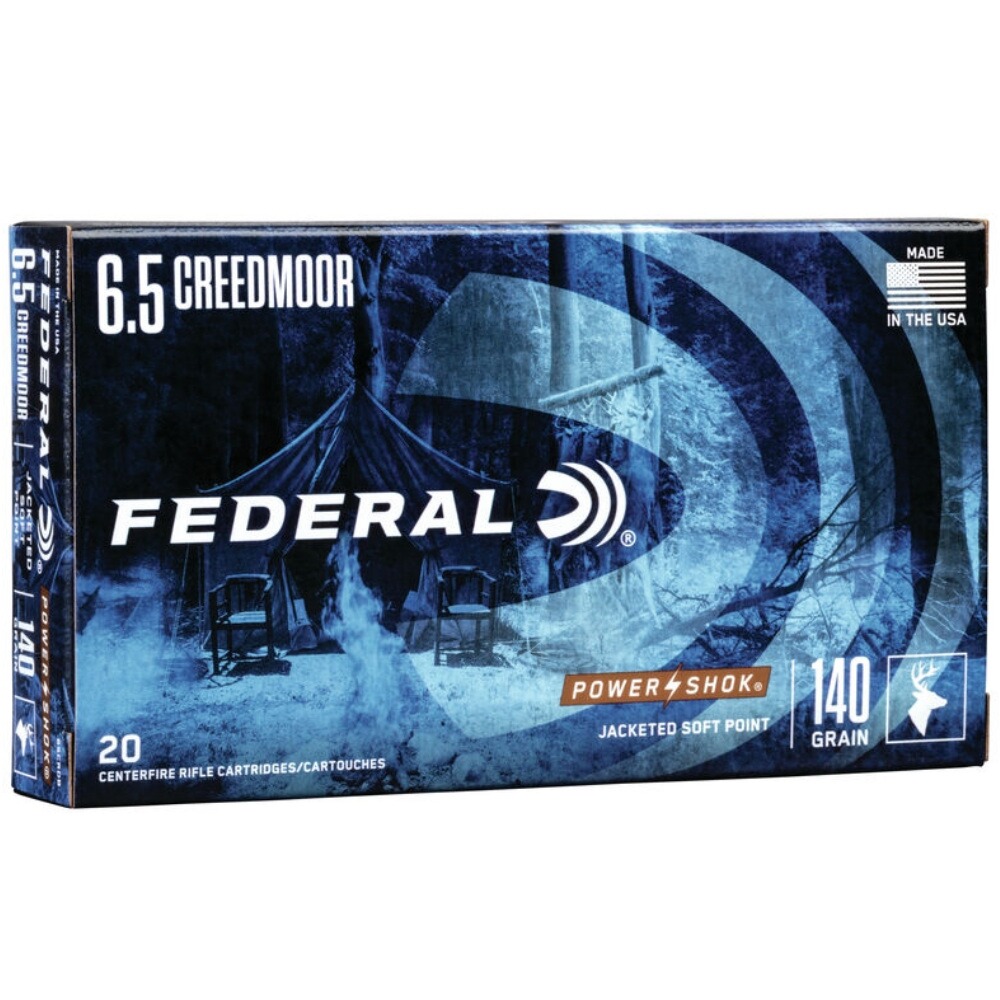 6,5 Creedmoor Power Shok Tlm 9,1g/140grs.