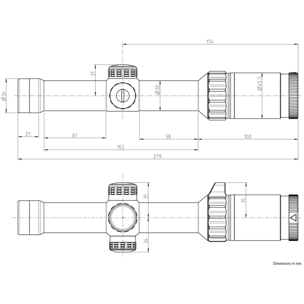 Zielfernrohr K16i 1-6x24, Kahles