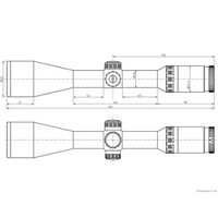 Zielfernrohr Helia 2,4–12x56i, Kahles