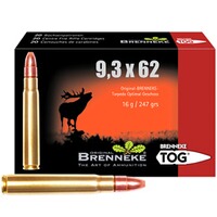 9,3x62 TOG 16,0g/247grs., Brenneke