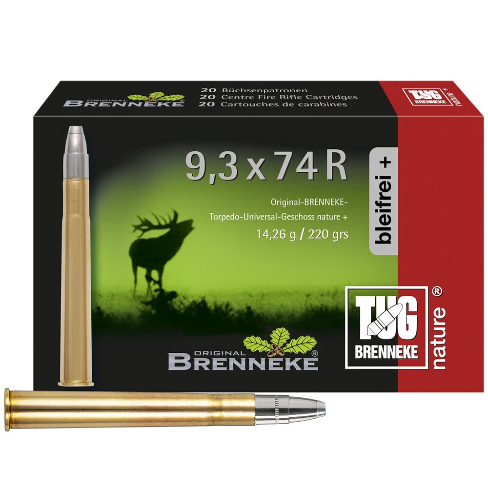 9,3x74 R TUG nature+ 14,3g/220grs.