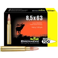 8,5x63 TOG 14,6g/225grs., Brenneke