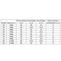 Hundeschutzweste Standard, Out Dog
