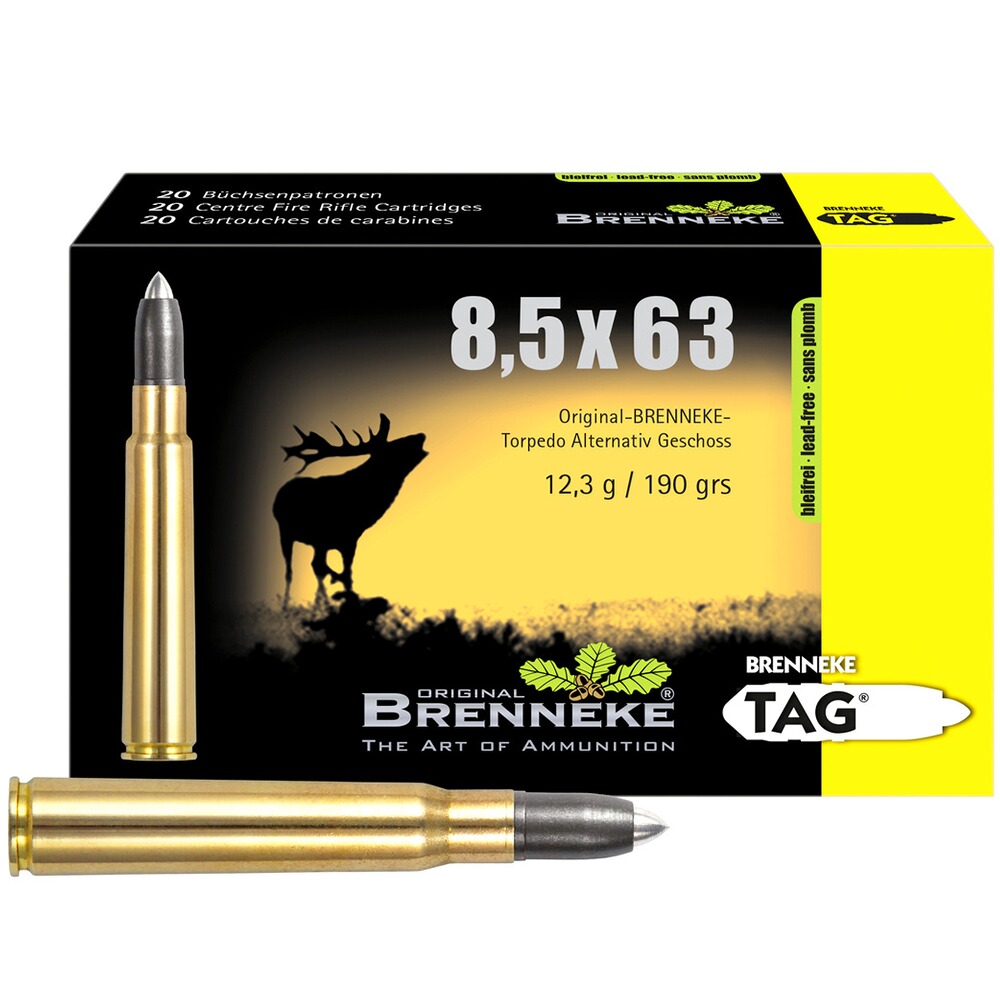 8,5x63 TAG 12,3g/190grs.