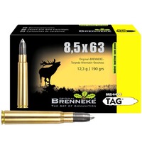 8,5x63 TAG 12,3g/190grs., Brenneke