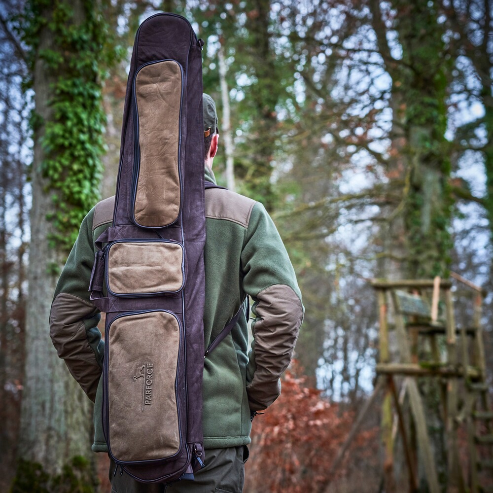 Langwaffenfutteral All-in Leder zweifarbig, Parforce
