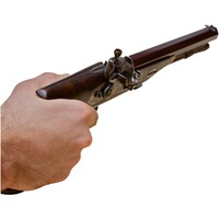 Vorderlader Pistole Tatham & Egg Steinschloss, Davide Pedersoli