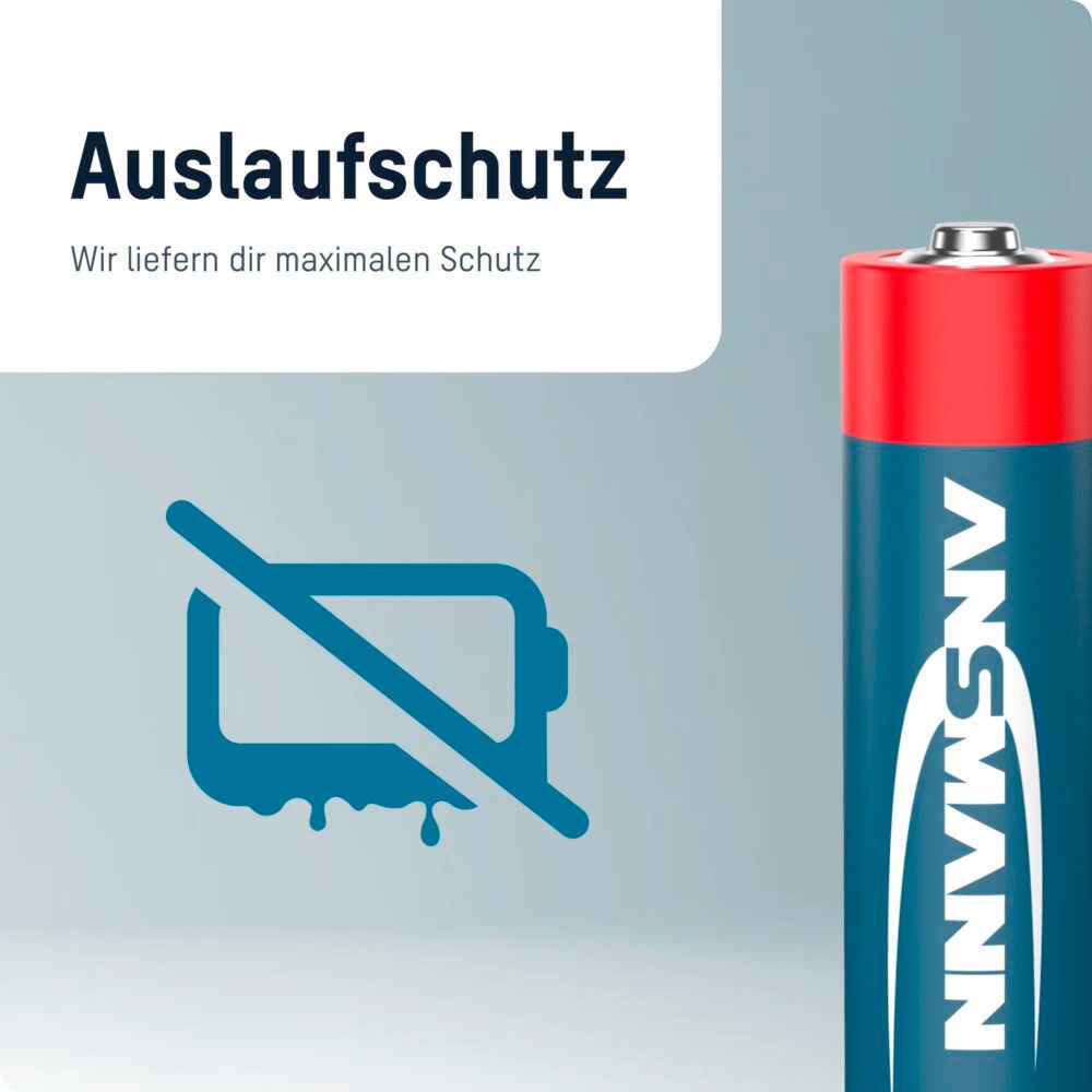Batterie Alkaline Mignon AA 20 Stück, Ansmann