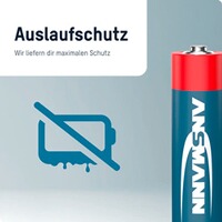 Batterie Alkaline Mignon AA 20 Stück, Ansmann