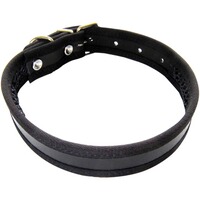 Halsband mit Netzeinsatz, Heim