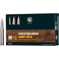.30-06 Spr. Short Rifle Evolution Green 9,0g/139grs., RWS