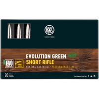 .30-06 Spr. Short Rifle Evolution Green 9,0g/139grs., RWS