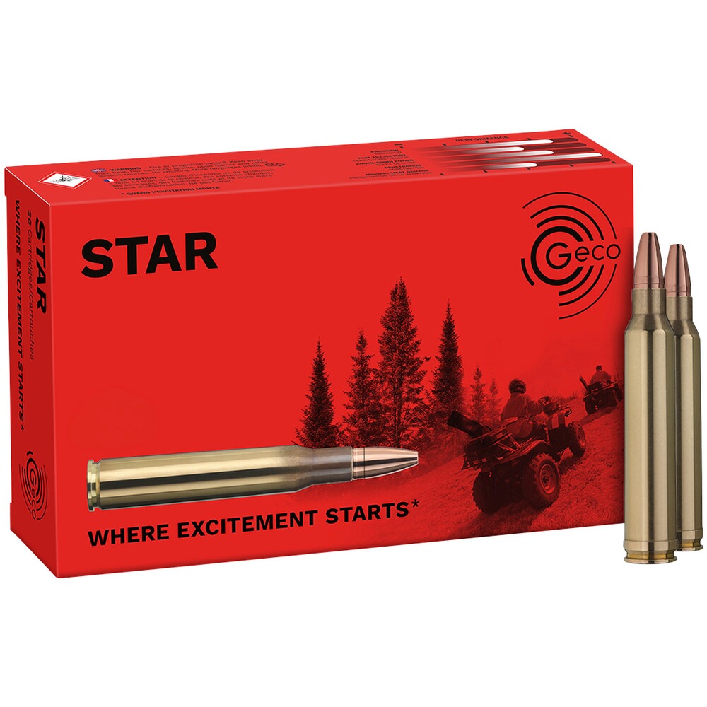 .300 Win. Mag. Geco Star 10,7g/165grs.