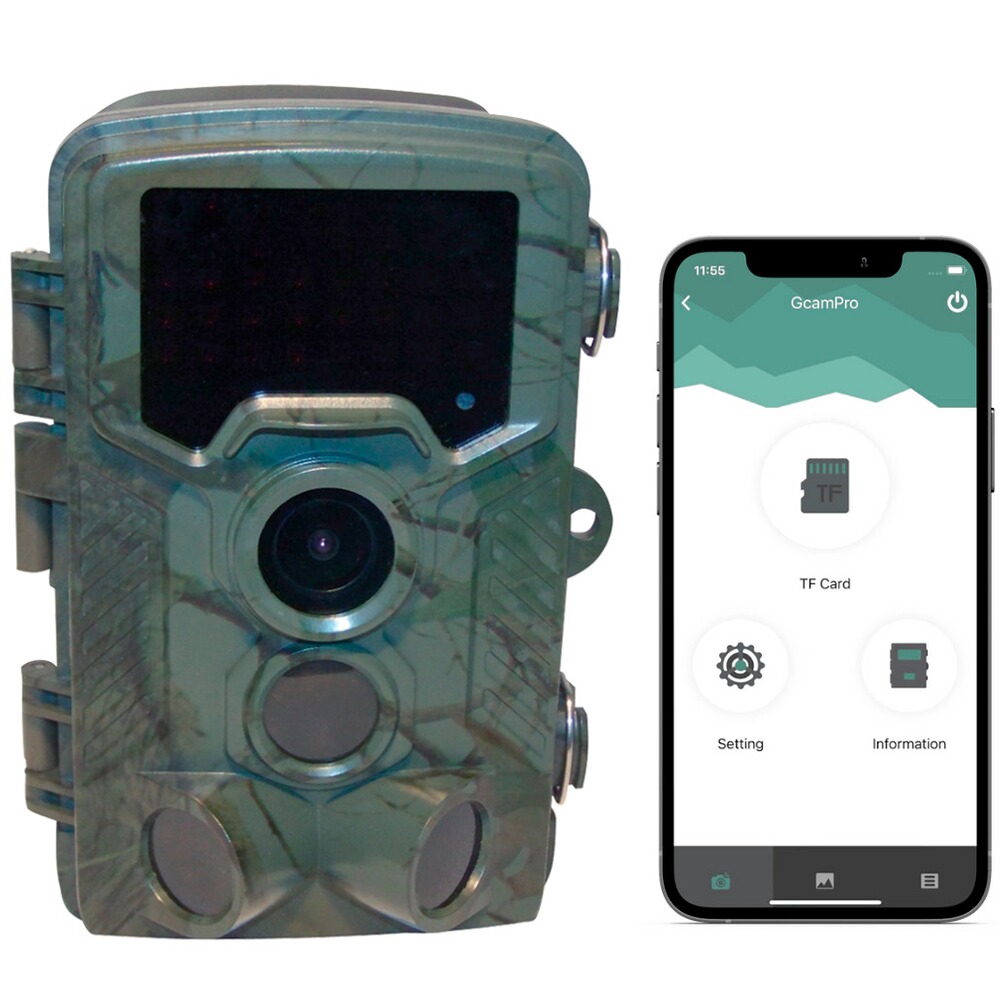 Wildkamera WiFi 4K Full HD 20 MP, Berger & Schröter