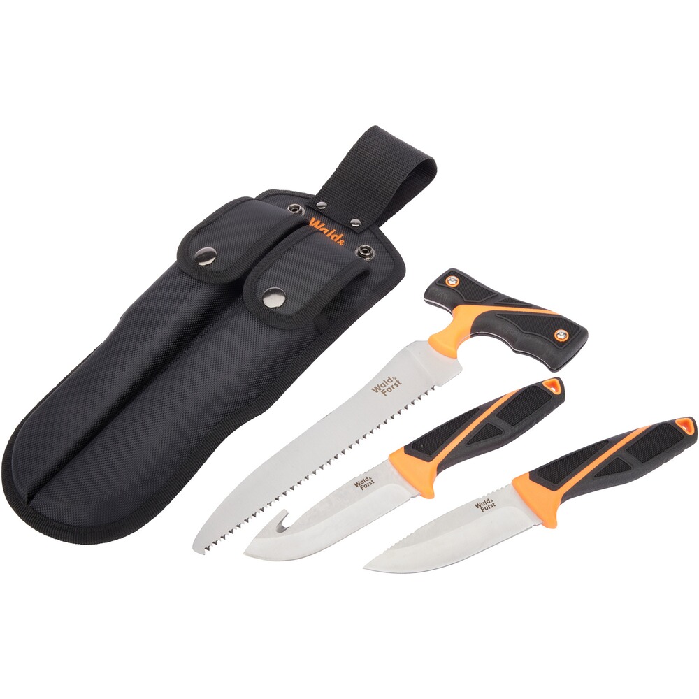 Aufbrech- und Zerwirk-Set – 3-teilig, Wald & Forst