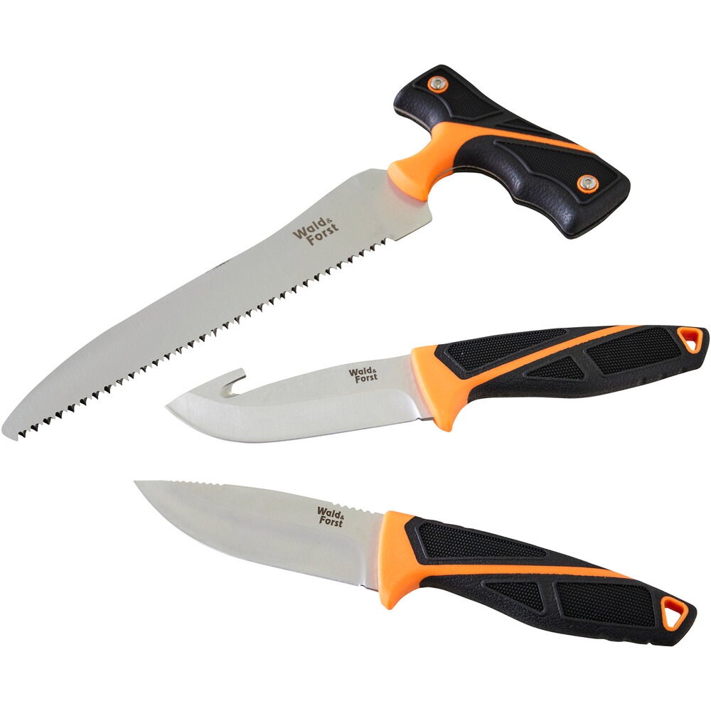 Aufbrech- und Zerwirk-Set – 3-teilig, Wald & Forst