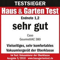 Vakuumiergerät GourmetVac 380, CASO